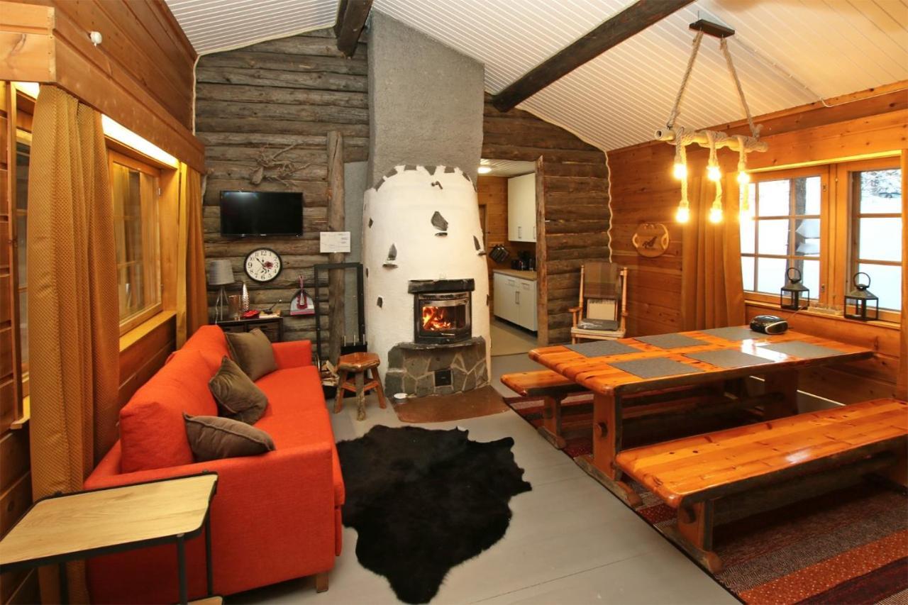 Kuukkeli Log Houses Aurora Cabin - Jaspis サーリセルカ エクステリア 写真