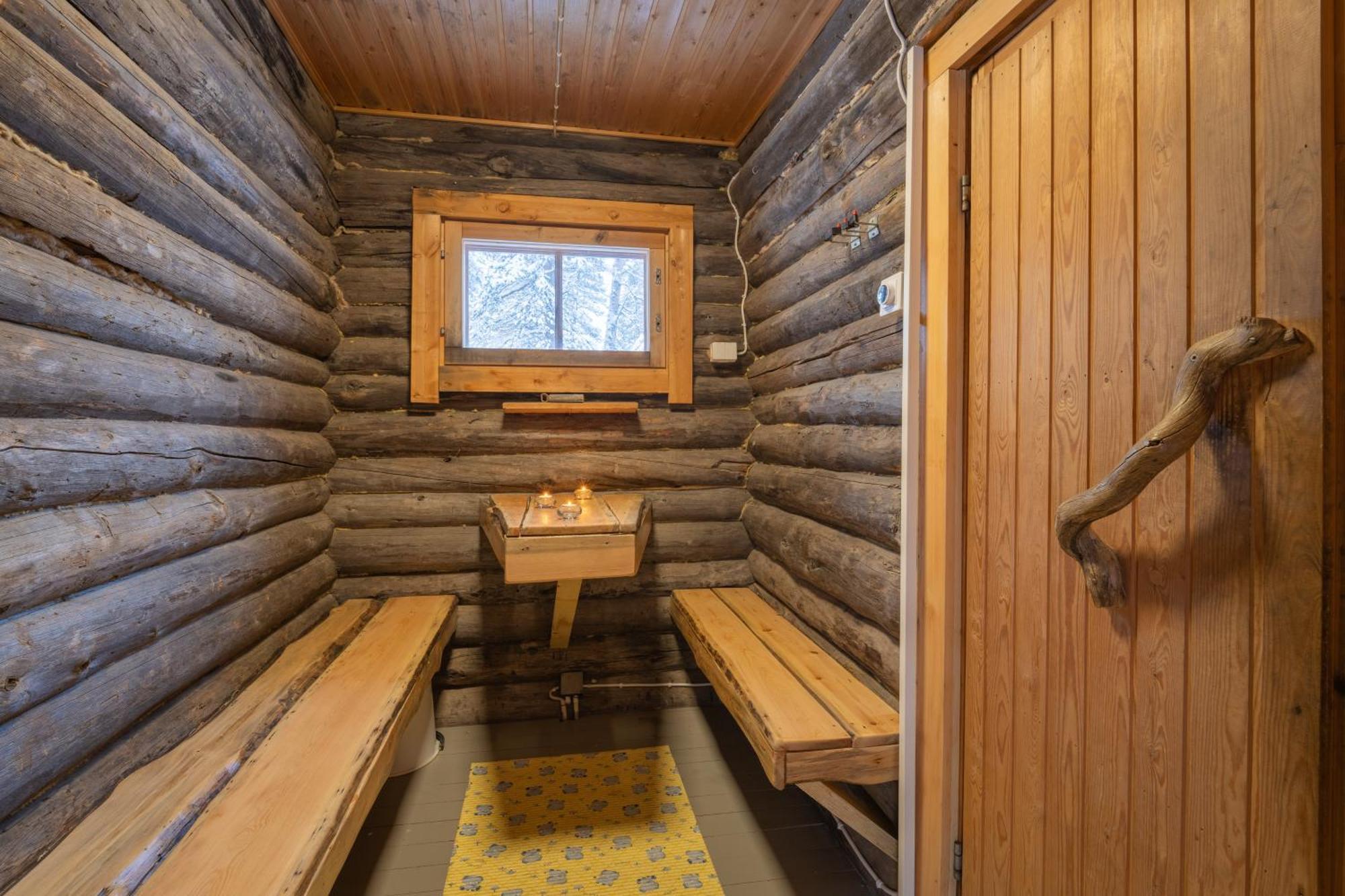Kuukkeli Log Houses Aurora Cabin - Jaspis サーリセルカ エクステリア 写真
